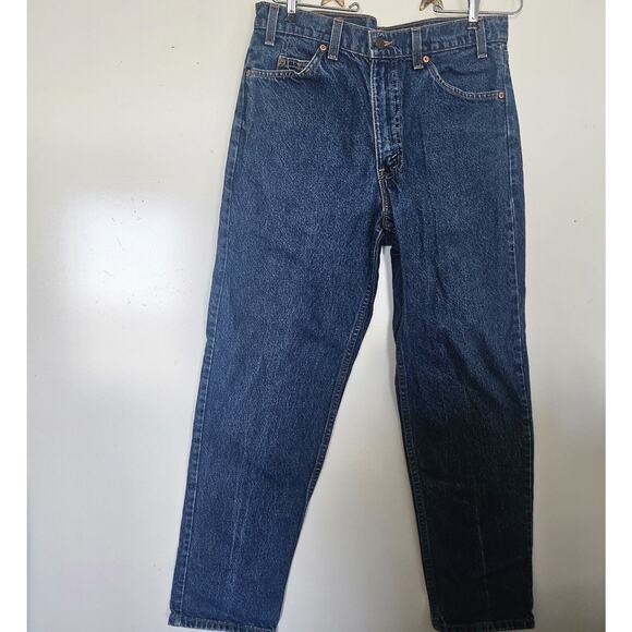 Levis Vintage Mens 550 Relaxed Fit 33x32 Orange Tag Western Retro Festival 90s - Picture 1 of 10
